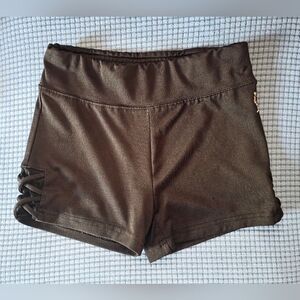 Justice Black Athletic Shorts